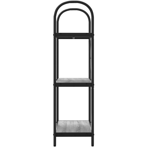 VidaXL Polica Sivi hrast sonoma 60 x 30 x 109 cm Konstruirano drvo Slike