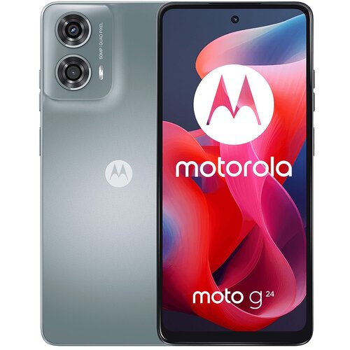 Motorola moto g24 16,7 cm (6.56") Dvojna SIM Android 14 4G USB Tip-C 4 GB 128 GB 5000 mAh Siva, (21579172) Cene