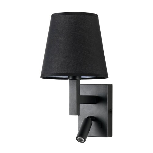  Brilagi - LED zidna lampa DEYA 1xE14/40W/230V + LED/3W crna Slike
