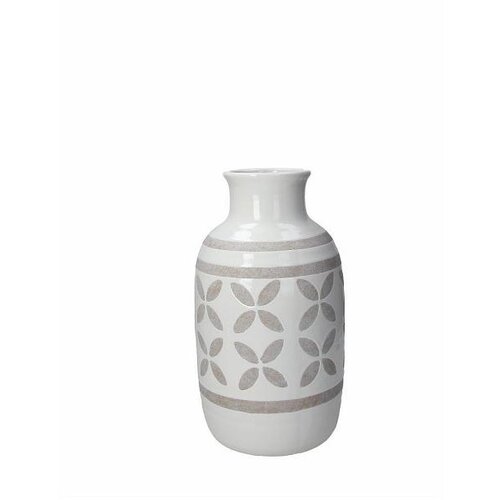  VAZA 16*30CM PETAL CERAMIC BIANCO Cijene