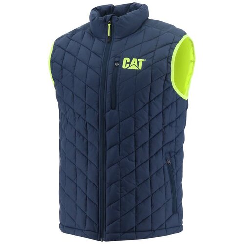  Mu&amp;scaron;ki Prsluk Detroit Hi-Vis Pla-Žuti L CAT CAT 1320055 L Slike