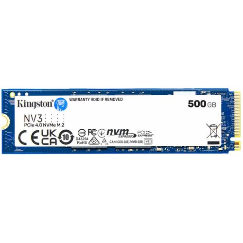 Kingston 500GB NV3 SSD M.2 2280 PCIe 4.0 NVMe,... Cijene