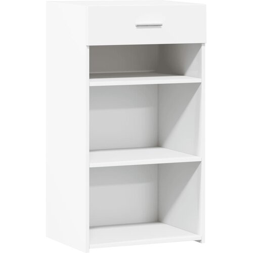 Maison Chic Komoda - Predalnik bela 50x42,5x93 cm inženirski les, (21716471) Cene