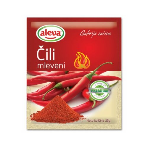 Aleva čili mleveni 25g kesica Cene