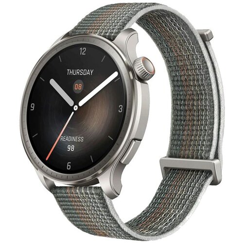 Xiaomi Pametni sat, 1.5&amp;quot; AMOLED, vodootporan 5ATM, BT, WiFi, GPS - Amazfit Balance Nylon - Sunset Grey Slike