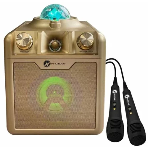 N-gear prenosni zvočnik, zlata disco star 710
