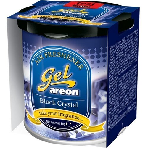 Areon Osvežilec za avto gel AREON Black Crystal (vonj črega kristala) Cene