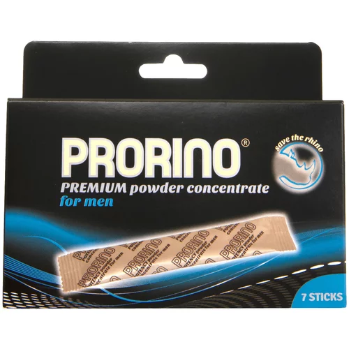 Hot Ero Prorino Black Line Potency Powder Concentrate for Men 7 Pack