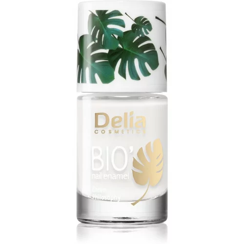 Delia Cosmetics Bio Green Philosophy lak za nohte odtenek 602 White 11 ml