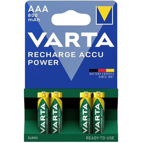 Varta 1x4 rechargeable accu aaa Ready2Use nimh 800 mah micro - punjive baterije Cijene