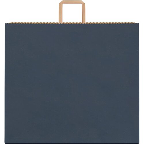  Papirnate vrećice 250 kom s ručkama plave 54x15x49 cm Slike