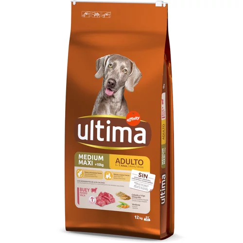 Affinity Ultima Ultima Medium / Maxi Adult govedina - 12 kg
