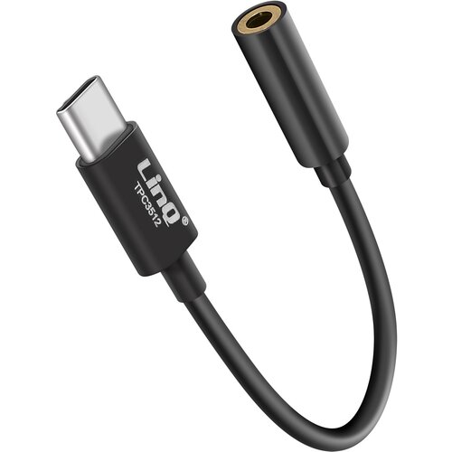 LINQ USB tip C na 3,5 ženski avdio adapter - crn, (20630939) Cene
