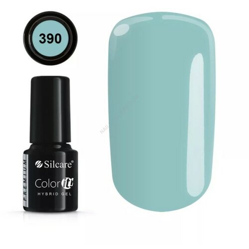 Silcare color IT-390 trajni gel lak za nokte uv i led Slike