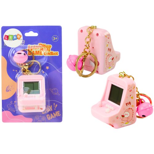 Electronic Game Tetris Pocket Keychain Pink Cijene