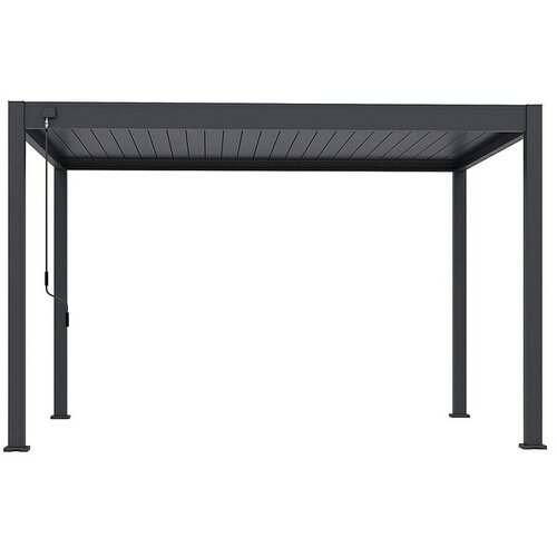 SUNFUN Paviljon s letvicama Toluca (300 x 400 cm, Materijal postolja: Aluminij, Antracit) Cijene