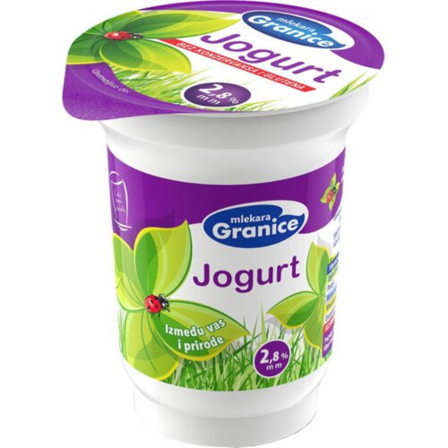 Mlekara Granice jogurt 2,8%mm 180g Cene