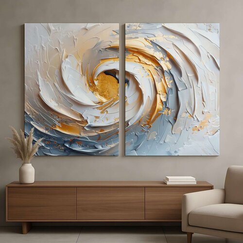 Wallity Zidna slika DEV7, 160x120 cm, 2 dijela Cene