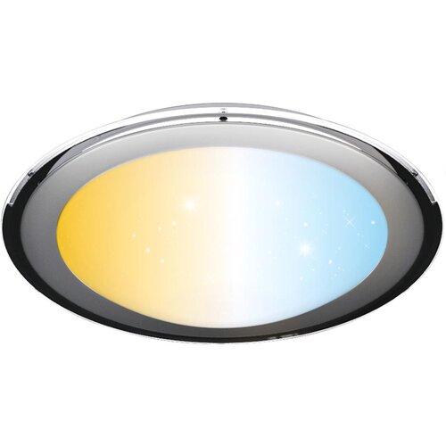 Aigostar LED prigu&scaron;iva plafonska lampa LED/60W/230V 2700-6500K prečnik 52,7 cm hrom + daljinski upravljač Cene