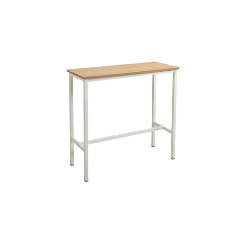Hanah home mola set 100 - karina white white bar table &amp;amp; stool set (3 pieces) Slike