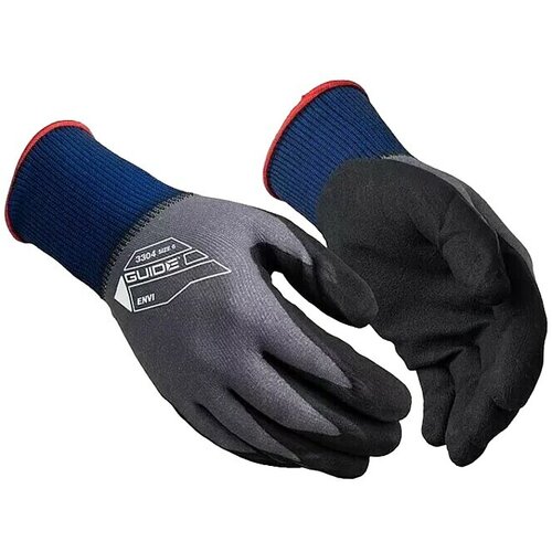GUIDE Delovne rokavice 3304 (velikost: 7, sivo-modre) Slike