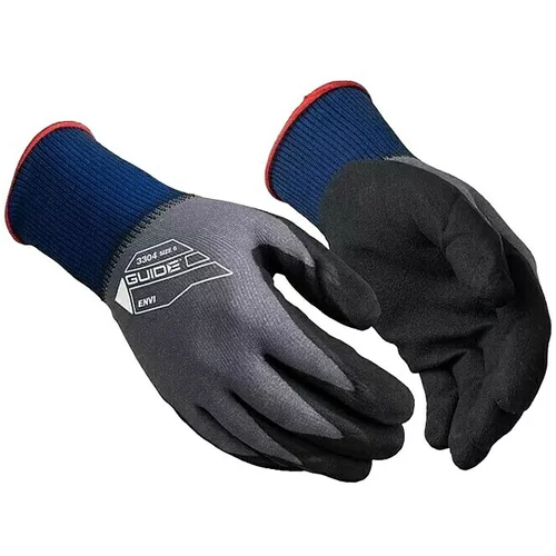 GUIDE Delovne rokavice 3304 (velikost: 7, sivo-modre)