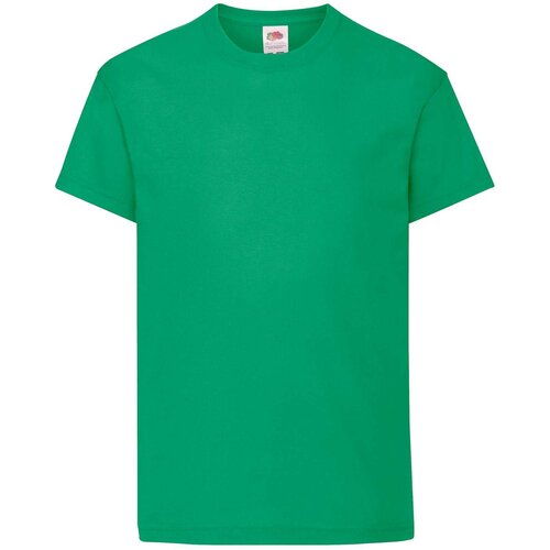 Fruit Of The Loom Green T-shirt for Children Original Slike