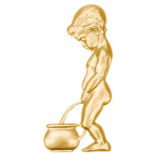 Ridder oznaka za muški toalet gold PVC Slike