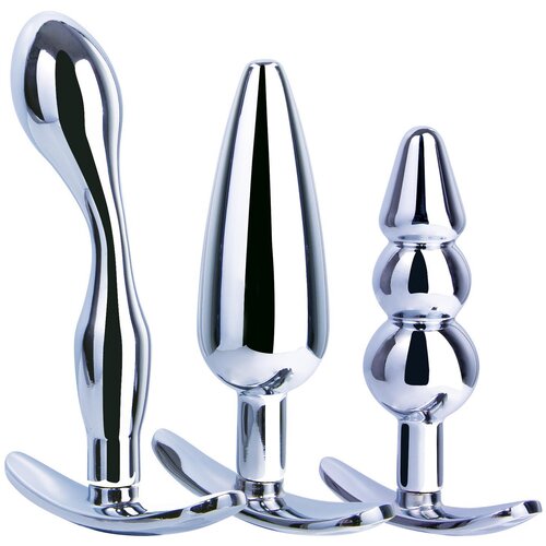 Nmc Hardware Gear 3in1 Metal Butt Plug Set III Cijene