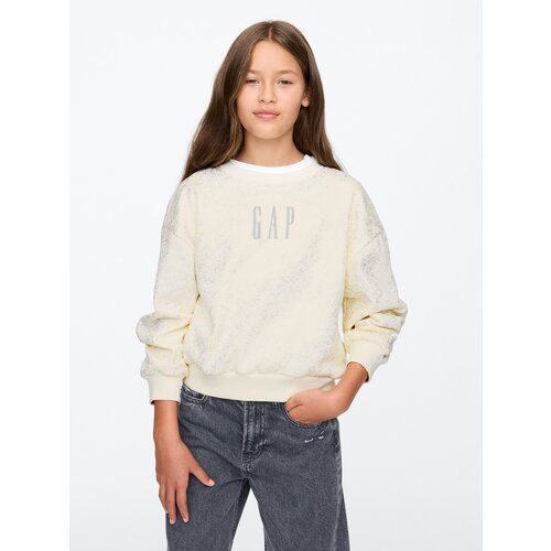 GAP Children&amp;#039;s oversize sweatshirt with logo - Girls Slike