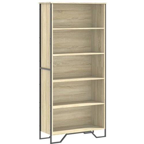 Maison Chic Knjižna omara - Knjižni regal sonoma hrast 80x31x169 cm inženirski les, (21726346) Cene