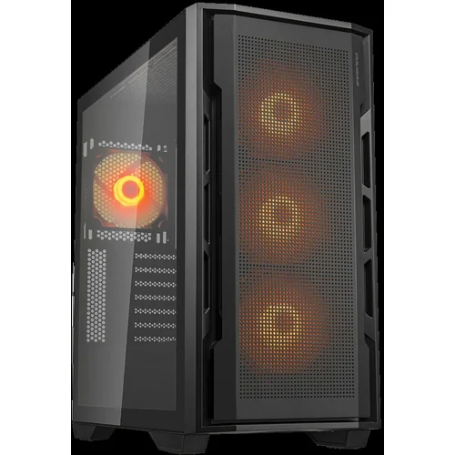 Cougar Uniface RGB Black | PC Case | Mid Tower / Mesh Front Panel