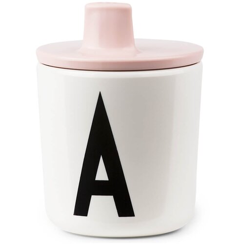 Design Letters pokrovček z ustnikom pink Slike