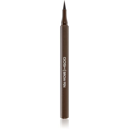 Gosh Brow Pen tuš za obrve nijansa Dark Brown 1,1 ml Cijene