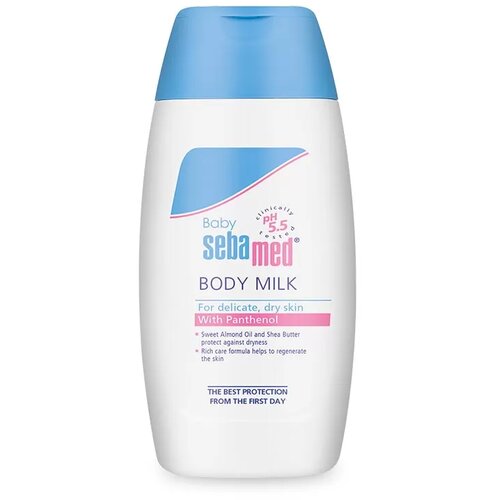 Seba Med Mleko za telo za bebe, 200 ml Slike