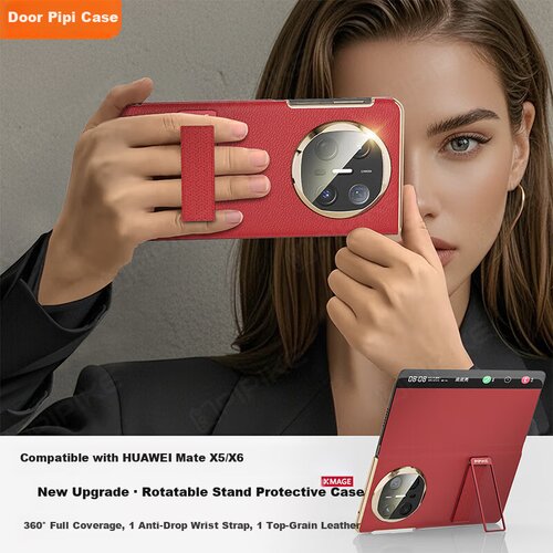  pipike maska za mobilni telefon huawei mate X6, crvena Cene