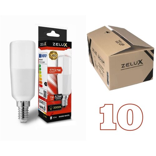 10x LED sijalka E14 7W T30 570lm 3000K Cene