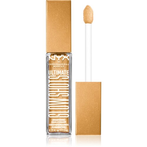 NYX Professional Makeup Ultimate Glow Shots tekoče senčilo za oči z ble&amp;scaron;čicami 7.5 ml Odtenek 14 glitzy guava Slike