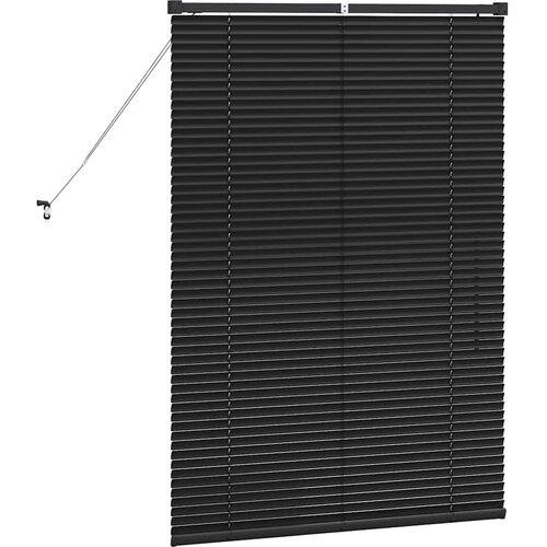  Venecijanski zastore Crna 130 x 90 cm Aluminij Slike