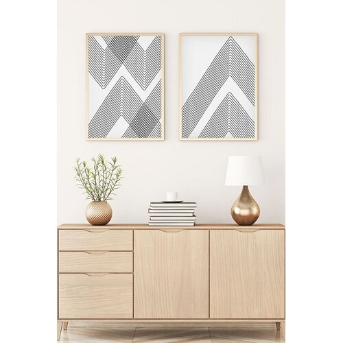 WALLXPERT Uramljena slika Huhu73, 50x70 cm , 2 dijela Cene