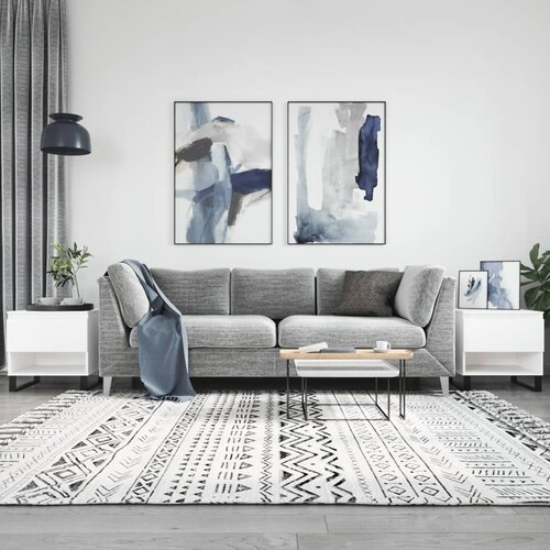  Stolići za kavu 2 kom bijeli 50x46x50 cm od konstruiranog drva Cijene