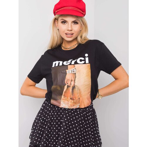 H&B T-shirt-HB-TS-3024.40P-black Cene