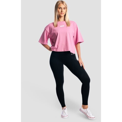 GymBeam Ženska majica Girls Club Boxy Pink Slike