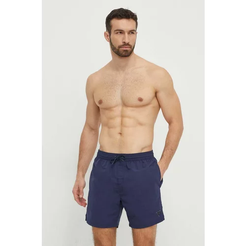 Guess Kopalne kratke hlače mornarsko modra barva