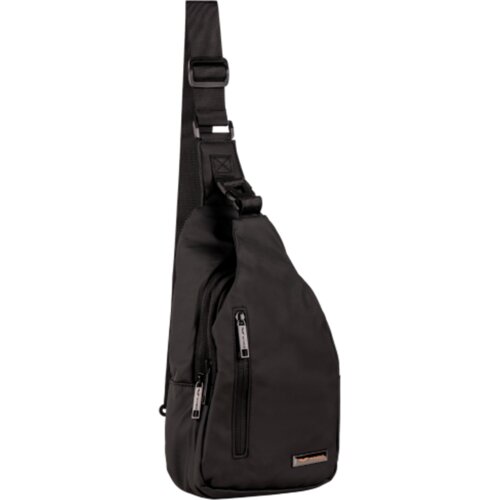 WINGS Vireo OSP004 crossbody ruksak 32x16x9 cm s USB priključkom, crni Cijene
