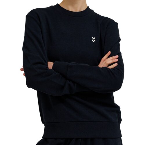 Hummel ženski duks HML Pulse Co Regular W Crewneck, Crni Cene