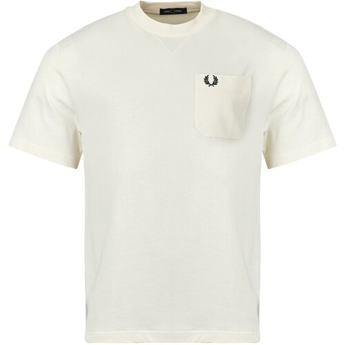 Fred Perry POCKET DETAIL T-SHIRT Bež Slike