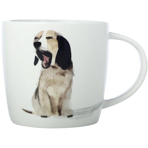 Maxwell williams Bela porcelanasta skodelica 400 ml Yawn – Cene
