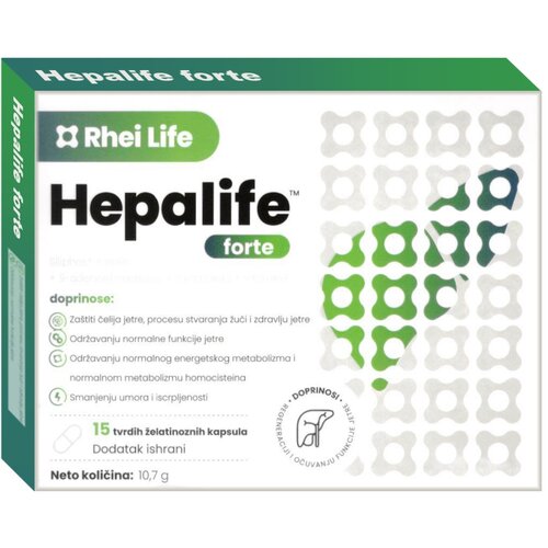 R-HEI life Hepalife Forte 15 kapsula Cene