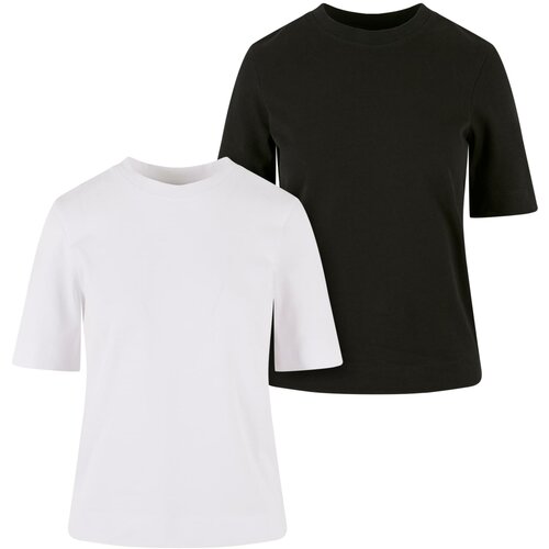 UC Ladies Women's T-Shirt Classy Tee 2 Pack white+black Cene